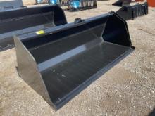 Skid Steer 84" Snow/Litter Bucket