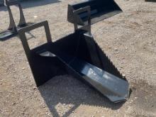 Skid Steer Spade Bucket 40"