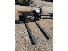 Wolverine Hydraulic 48" Skid Steer Forks