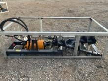 Wolverine Skid Steer Auger & Bits 12" & 18"