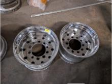 22.5 Super Single Polished Rims