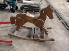 Wooden Rocking Horse