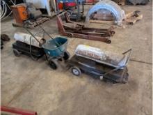 Kerosene heaters & Yard  spreader