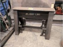 45k Rolling Steel Sawhorse