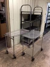 3 Rolling Carts