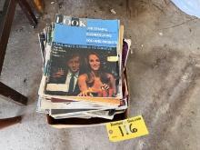 LOT OF ASSORTED VINTAGE LOOK, POST MAGAZINES