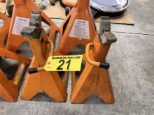 SET OF (2) 6-TON JACK STANDS