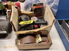 LOT: GRINDER DISCS, SANDING PADS & PAPER