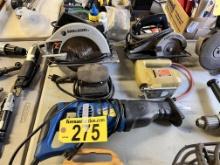 LOT OF 6-ASSORTED POWER TOOLS