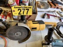 DEWALT 7" ANGLE GRINDER