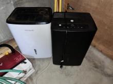 LOT: 2-DEHUMIDIFIERS, FRIGIDAIRE, GE