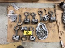 LOT: TIMING CHAIN & COVER, 8-PISTONS