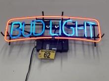 ANHEUSER-BUSCH BUD LIGHT NEON SIGN, 29"W