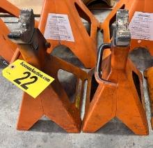 SET OF (2) 6-TON JACK STANDS