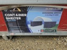 NEW Golden Mountain 20'X20' Container Shelter