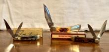 Lot Of 3 Pocket Knives