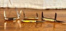 Lot Of 4 Pocket Knives