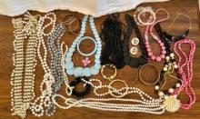 Tray Lot Costume Jewelry