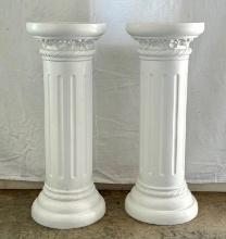 Pair of Round Columns