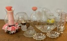 Lot of Glass Items