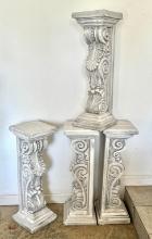 Two Pair of Corbel Columns