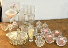 Lot of Glass Items