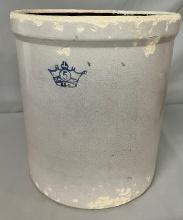 5 Gallon Blue Crown Salt Glazed Jar