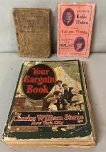 Antique Church Song Books & Charles Williams Store Catalog