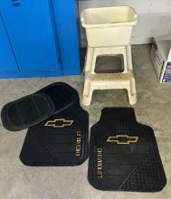 Hard Shell Plastic Step Stool and More