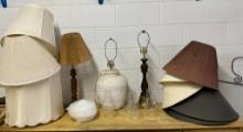 Lamp and Lamp Shade Lot