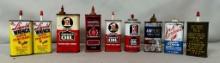 Vintage Lot of Oil and Lighter Fluid Cans