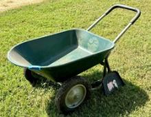 Hard Shell Plastic Wheelbarrow