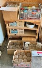 Large Lot of Canning Jars