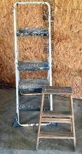 Folding Step Ladder Lot