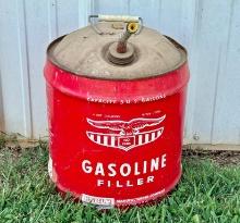 Eagle 5 Gallon Metal Gasoline Can