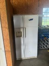 Vintage GE Double Door Fridge/Freezer With Tools