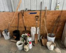 Shop Wall Tool And Sprayer Lot