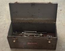 Vintage Craftsman Tool Box With Contents