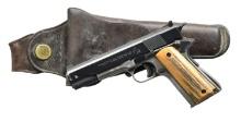 CUSTOM 22 LR COLT 1911 SEMI AUTO PISTOL.