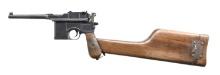 DESIRABLE SIMSON REWORK MAUSER C96 SEMI-AUTOMATIC