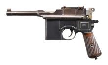 MAUSER BANNER POST-WAR C96 BOLO SEMI-AUTOMATIC