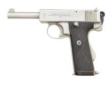 WEBLEY & SCOTT MARK I NAVY SEMI-AUTOMATIC PISTOL.