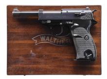 POST-WAR WALTHER P.38 SEIM-AUTOMATIC PISTOL WITH