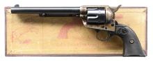 COLT 1ST GEN BLACK POWDER FRAME SAA REVOLVER.