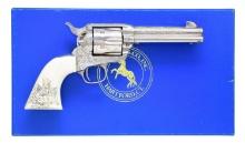 BEAUTIFUL SILVER PLATED COLT 3RD GEN FACTORY "C"