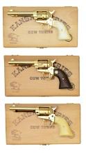 COLT KANSAS COW TOWN FRONTIER SCOUT REVOLVER SET.