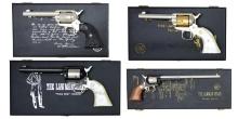 COLT LAWMAN SERIES FRONTIER SCOUT REVOLVER SET.