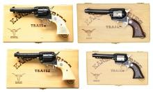 COLT KANSAS TRAILS FRONTIER SCOUT REVOLVER SET.