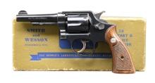 POSTWAR SMITH & WESSON M&P HE DA REVOLVER.