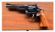 SMITH & WESSON 27-2 DA REVOLVER.